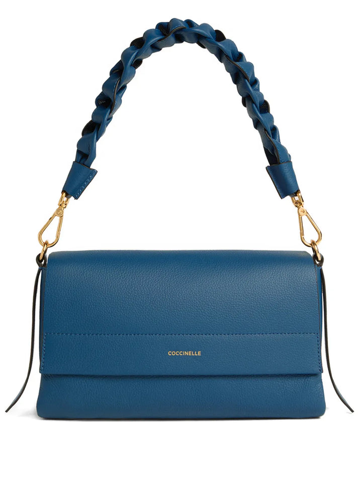 Coccinelle Small Boheme Braided Handle Shoulder Bag — Same as shown — Size One Size — Front View
