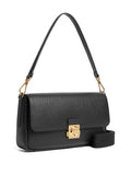 Coccinelle Large C Me Lock Turnlock Shoulder Bag — Same as shown — Size One Size — Side View
