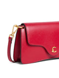 Coccinelle Logo Plaque Shoulder Bag — Same as shown — Size One Size — Back View
