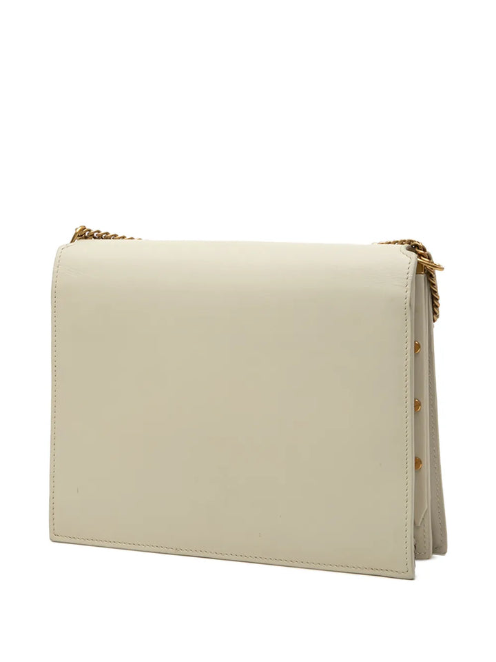 Saint Laurent Pre Owned 2018 Smooth Calfskin Monogram Cassandra Clasp Bag Shoulder Bag — Same as shown — Size One Size — Back View