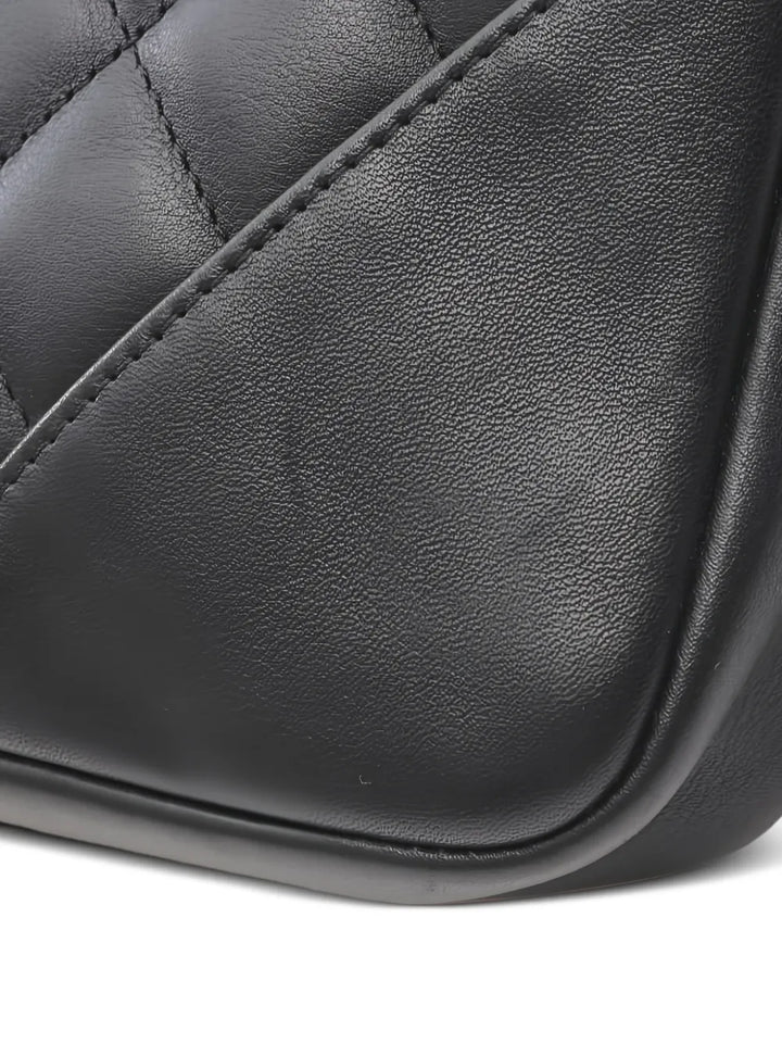 Chanel Pre Owned 2003 2004 Cambon Line Quilted Leather Shoulder Bag — Same as shown — Size One Size — Detail View