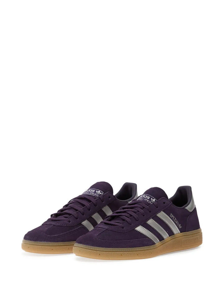 adidas Handball Spezial Stripes — Purple — Size US M 3.5 - US W 5 — Side View