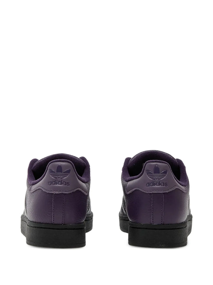 adidas Superstar Ii Lace-Up — Purple — Size US M 3.5 - US W 5 — Back View