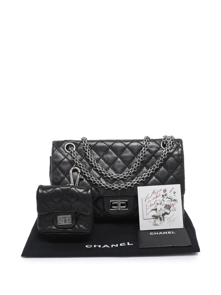Chanel Pre Owned 2008 2009 Reissue 255 Classic 225 Leather Shoulder Bag — Same as shown — Size One Size — Detail View