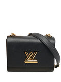 Louis Vuitton Pre Owned Mm Twist Leather Shoulder Bag — Same as shown — Size One Size — Front View