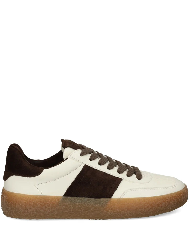 Kennel & Schmenger Panelled Lace-Up — White — Size US M 3.5 - US W 5 — Front View