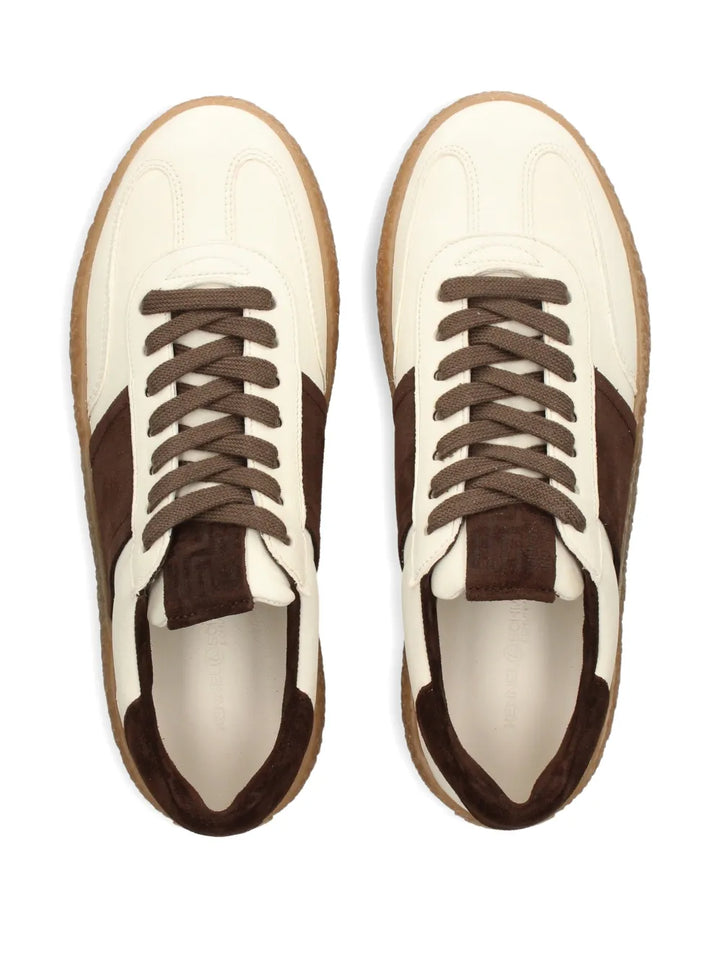Kennel & Schmenger Panelled Lace-Up — White — Size US M 3.5 - US W 5 — Top View