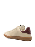 ISABEL MARANT Logo Low-Top — Beige — Size US M 3.5 - US W 5 — Back View