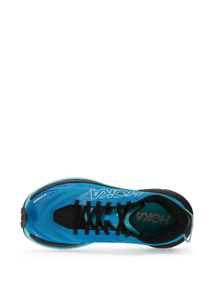 HOKA W Mafate 5 Trail Running — Blue — Size US M 3.5 - US W 5 — Top View