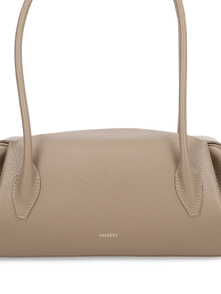 Yuzefi Oyster Gathered Shoulder Bag — Same as shown — Size One Size — Side View