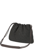 Brunello Cucinelli Net Embroidery Leather Soft Pochette — Same as shown — Size One Size — Front View