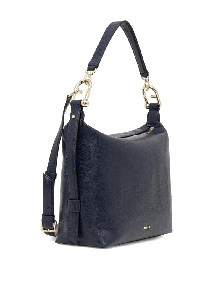 Furla M Tonie Hobo Leather Crossbody Bag — Same as shown — Size One Size — Back View