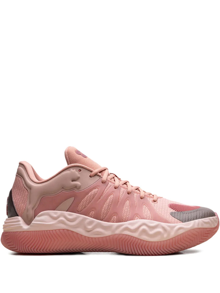 PUMA Hali 1 Textured Basketball — Grey — Size US M 3.5 - US W 5 — Front View