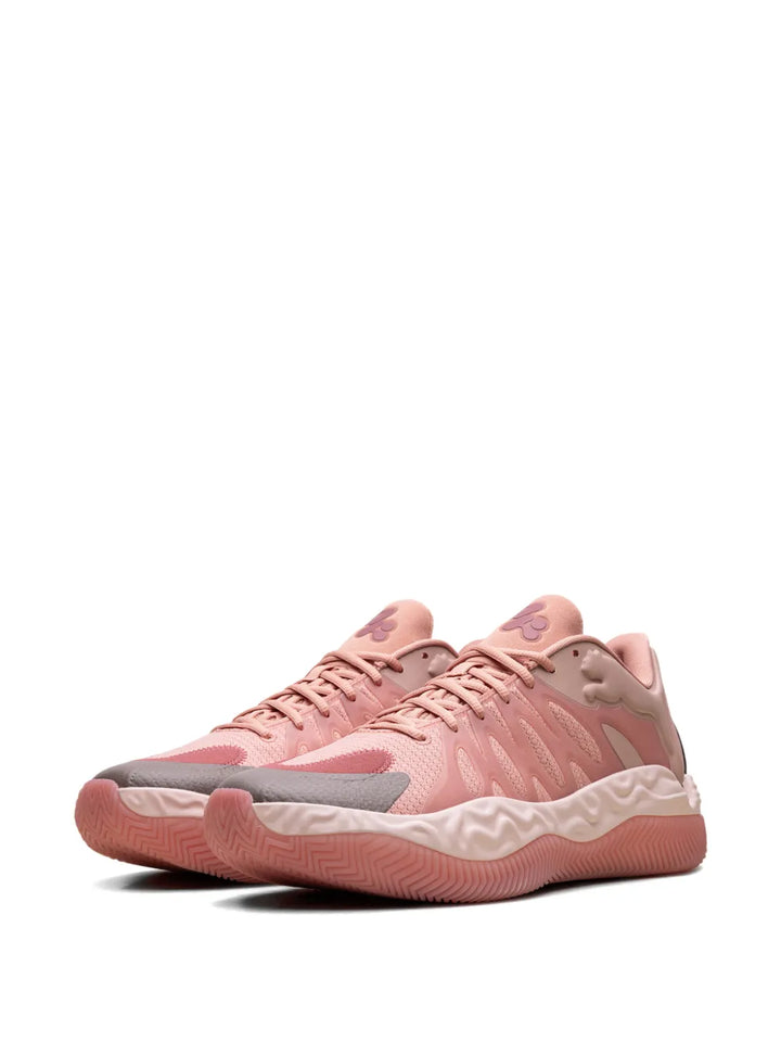 PUMA Hali 1 Textured Basketball — Grey — Size US M 3.5 - US W 5 — Top View