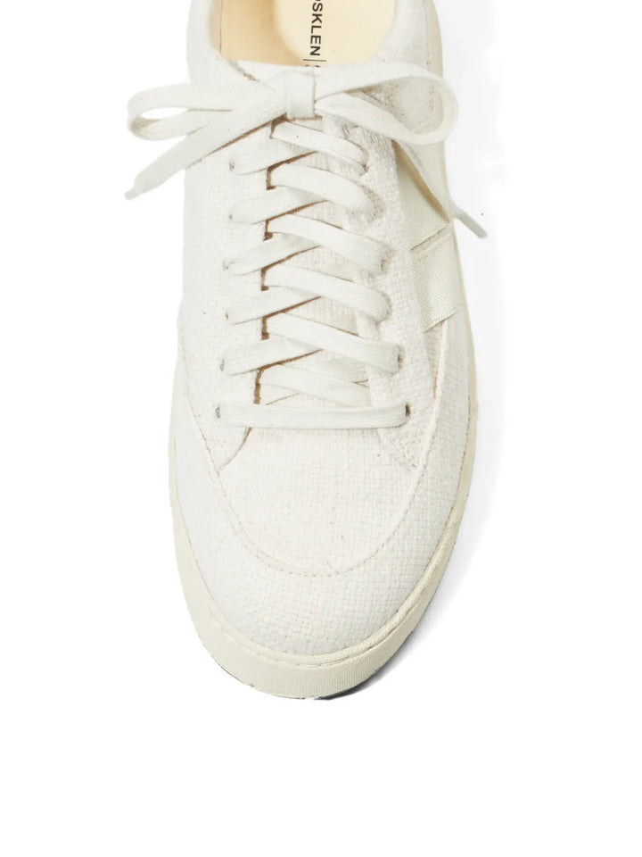 Osklen Cotton Lace-Up — White — Size US M 3.5 - US W 5 — Top View