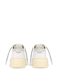 Autry Medalist Platform Leather — White — Size US M 3.5 - US W 5 — Back View