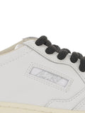 Autry Medalist Low Leopard-Detail — White — Size US M 3.5 - US W 5 — Detail View