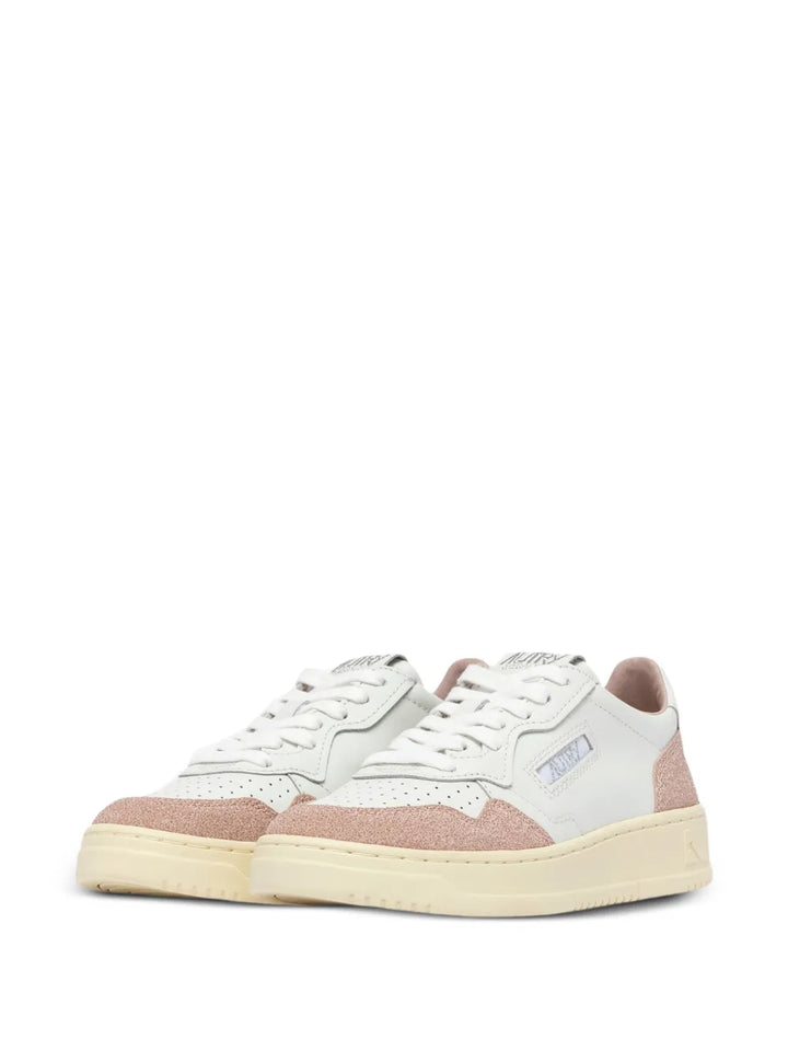 Autry Medalist Low Lace-Up — White — Size US M 3.5 - US W 5 — Side View