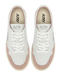 Autry Medalist Low Lace-Up — White — Size US M 3.5 - US W 5 — Top View