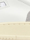Autry Medalist Low Leather — White — Size US M 3.5 - US W 5 — Detail View