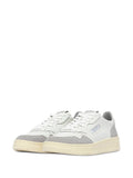Autry Medalist Low Leather — White — Size US M 3.5 - US W 5 — Side View