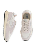 Autry Reelwind Pearl-Embellished — White — Size US M 3.5 - US W 5 — Top View