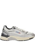 Autry Hyperway Logo-Patch — White — Size US M 3.5 - US W 5 — Front View