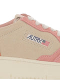 Autry Medalist Low Tri-Colour — Beige — Size US M 3.5 - US W 5 — Detail View