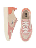 Autry Medalist Low Tri-Colour — Beige — Size US M 3.5 - US W 5 — Top View