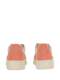 Autry Medalist Low Tri-Colour — Beige — Size US M 3.5 - US W 5 — Back View