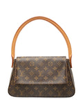 Louis Vuitton Pre Owned 2003 Monogram Mini Looping Shoulder Bag — Same as shown — Size One Size — Front View
