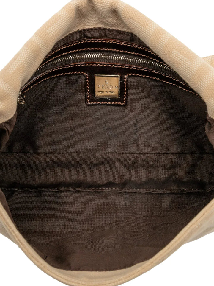 Fendi Pre Owned 20Th Century Zucca Canvas Baguette Shoulder Bag — Same as shown — Size One Size — Detail View