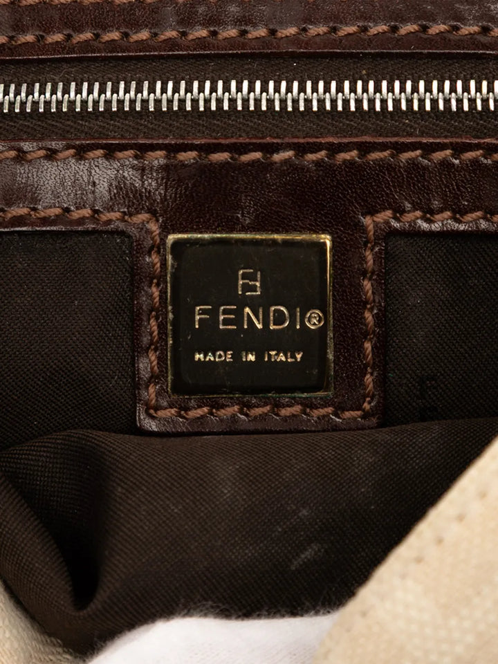 Fendi Pre Owned 2000 2010 Zucca Canvas Baguette Shoulder Bag — Same as shown — Size One Size — Lifestyle View