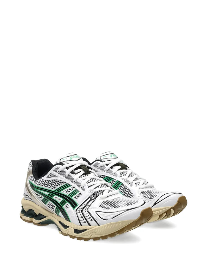 ASICS Striped Panelled — White — Size US M 3.5 - US W 5 — Side View