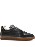 Officine Creative Panelled Lace-Up Low-Top — Black — Size US M 3.5 - US W 5 — Front View
