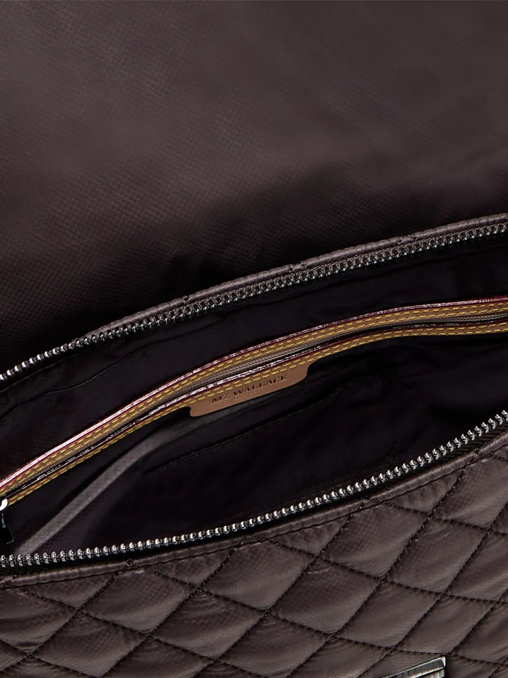 Mz Wallace Crosby Lock Shoulder Bag — Same as shown — Size One Size — Top View