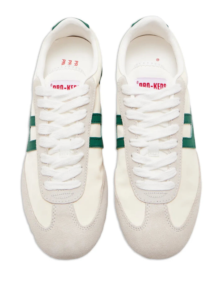 Pro-Keds Racer 77 Striped — Cream — Size US M 3.5 - US W 5 — Back View