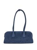 Osoi Boat Wide Suede Shoulder Bag — Same as shown — Size One Size — Front View