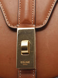 Celine Pre Owned 2021 2025 Small Calfskin Besace 16 Shoulder Bag — Same as shown — Size One Size — Side View