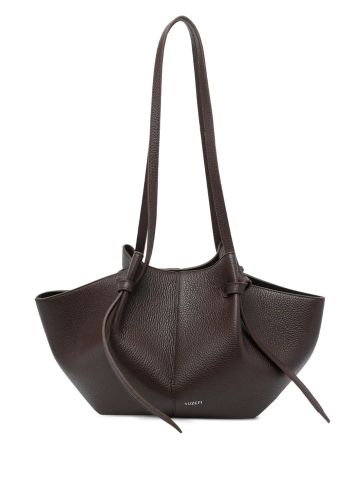 Yuzefi Mochi Leather Shoulder Bag — Same as shown — Size One Size — Front View