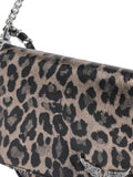 Zadigvoltaire Nano Rock Leopard Effect Shoulder Bag — Same as shown — Size One Size — Top View