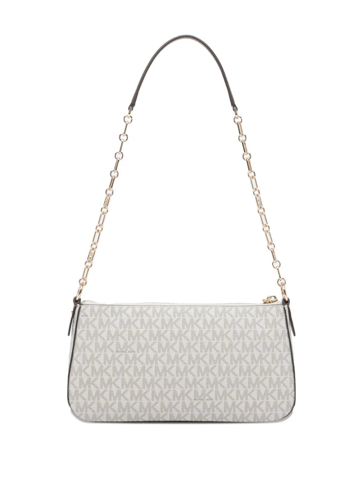 Michael Michael Kors Logo Pattern Shoulder Bag — Same as shown — Size One Size — Side View