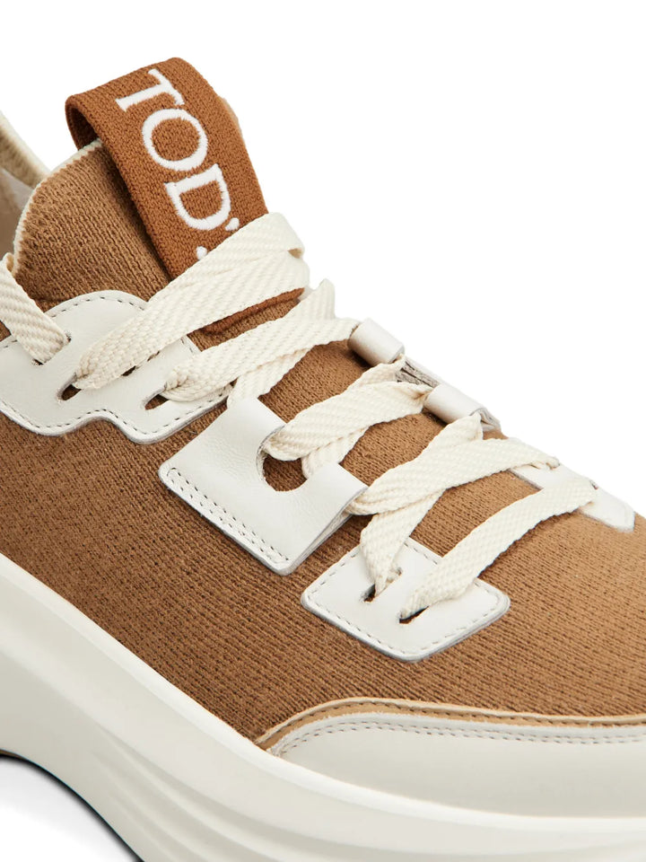 Tod's Logo-Detail Lace-Up — Brown — Size US M 3.5 - US W 5 — Detail View
