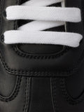 Prada Leather Lace-Up — Black — Size US M 3.5 - US W 5 — Top View