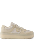 Prada Downtown Bold Platform — Beige — Size US M 3.5 - US W 5 — Front View