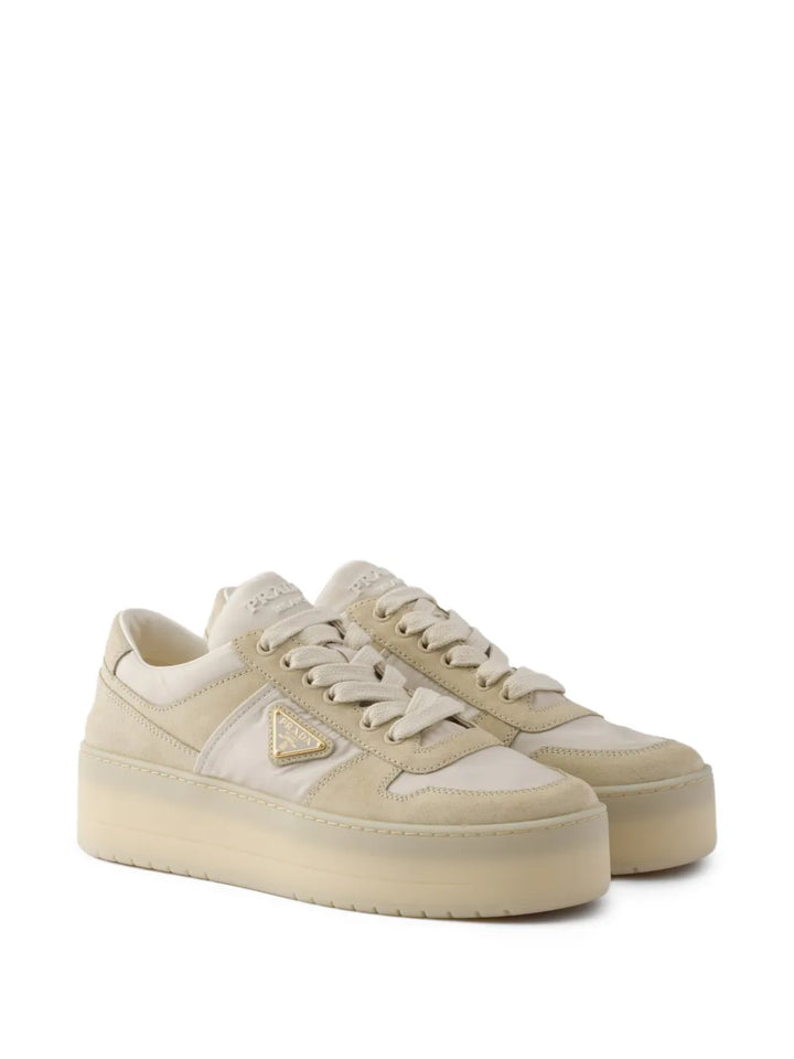 Prada Downtown Bold Platform — Beige — Size US M 3.5 - US W 5 — Side View