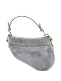 Christian Dior Pre Owned Saddle Handbag Velvet With Crystals Mini Shoulder Bag — Same as shown — Size One Size — Side View