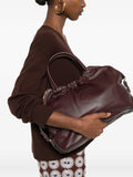 Biasia Ruffle Zip Detail Tote Bag — Same as shown — Size One Size — Side View