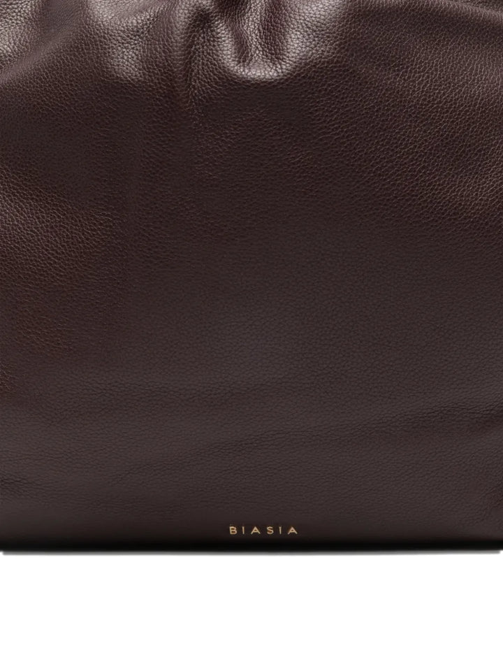 Biasia Ruffle Zip Detail Tote Bag — Same as shown — Size One Size — Top View