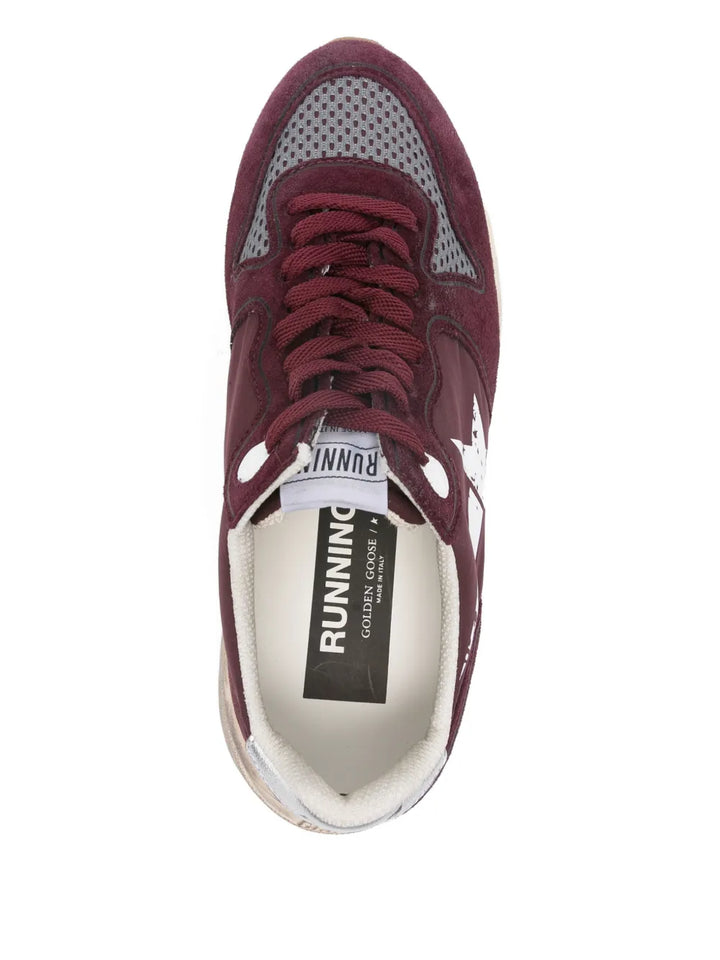Golden Goose Star-Print — Red — Size US M 3.5 - US W 5 — Top View